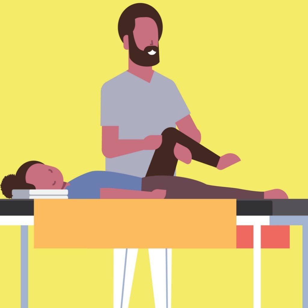 Massage Therapist Fun and Flexible 1080x1080
