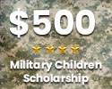 Military Children Scholarship veteran financial aid