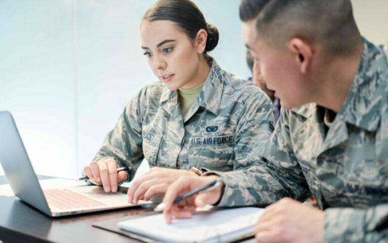 Young Veterans Applying for Scholarships