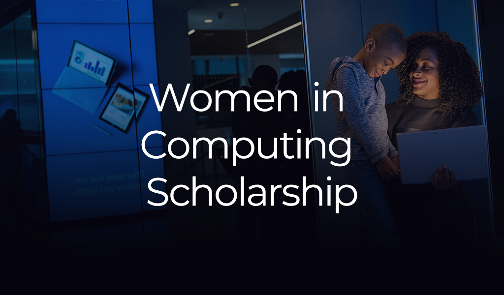 Women In Computing Scholarship Banner