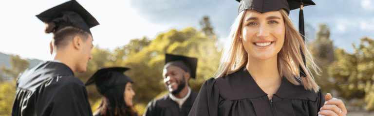 students smiling